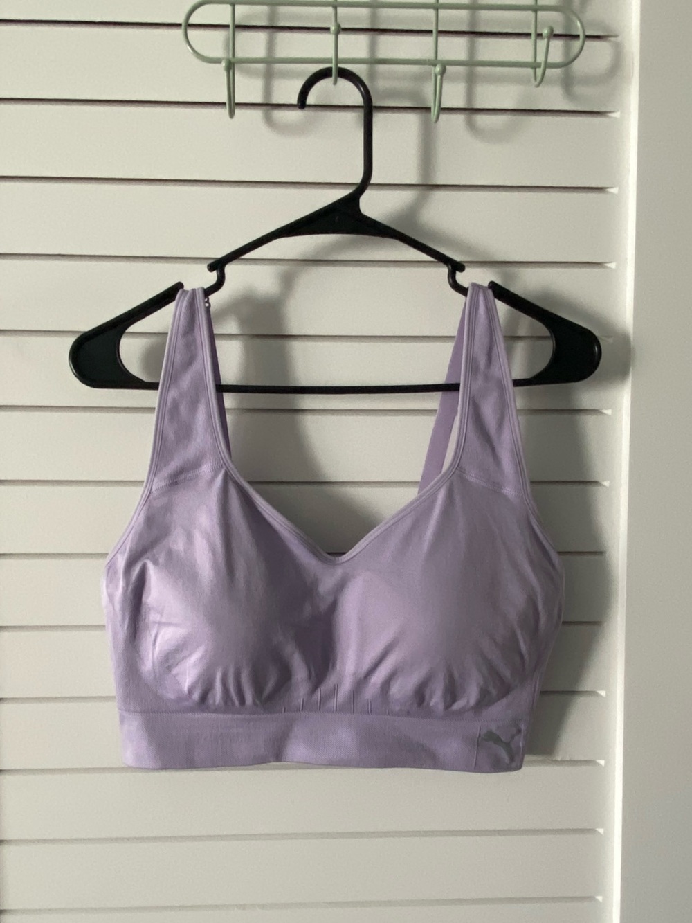 Puma Athletic Lilac Purple Sports Bra with Removeable Padding Size XL